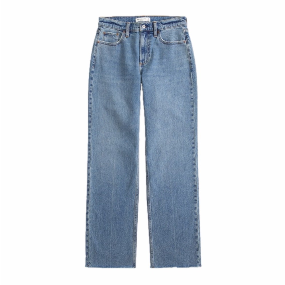 Abercrombie & Fitch Curve Love Low Rise Baggy Jean